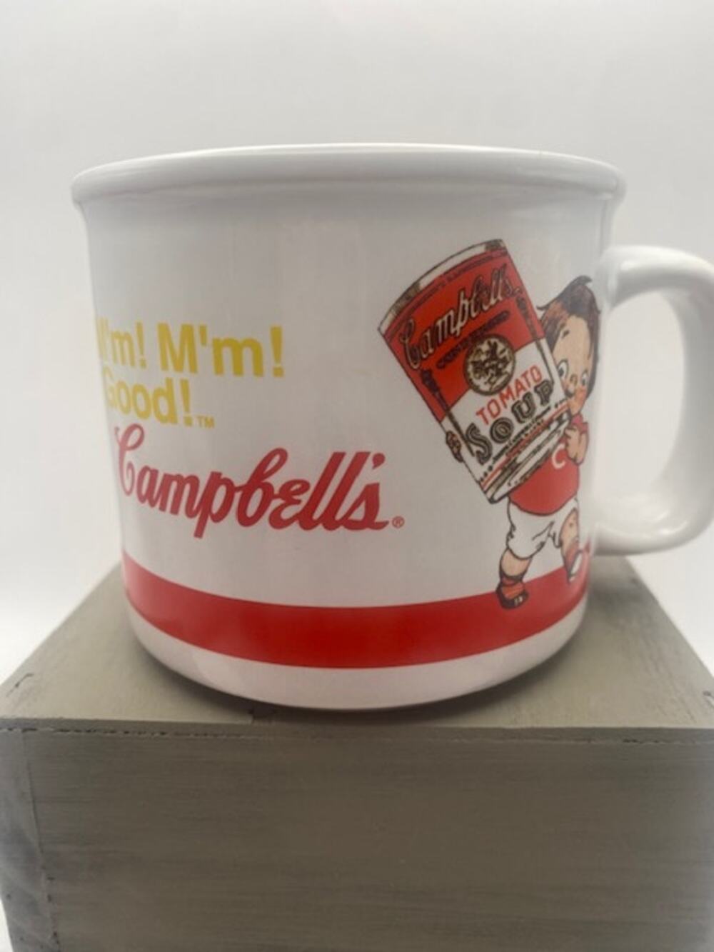 Campbell’s Soup M’m! M’m! Good! Ceramic Mug Cup 2004 Vintage Advertising